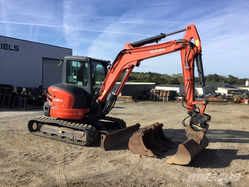 Kubota U 55-4 Mini kotrók < 7t