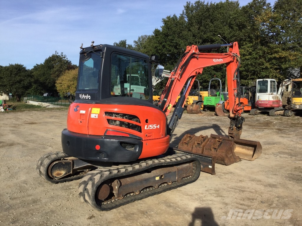 Kubota U 55-4 Mini kotrók < 7t