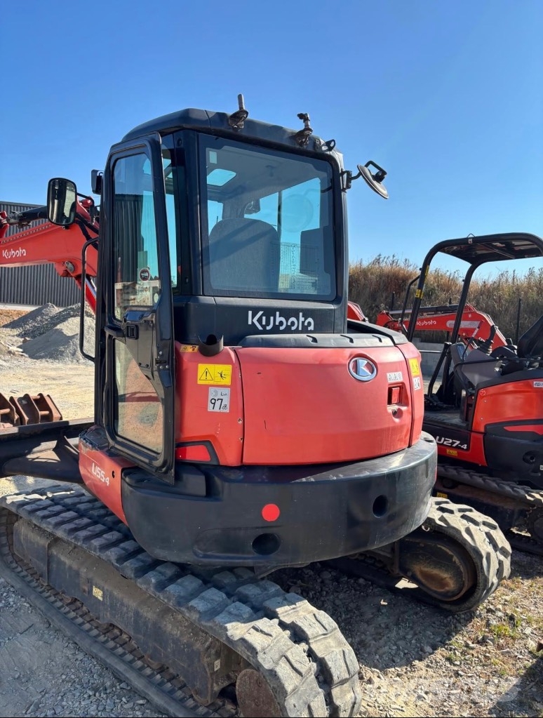 Kubota U 55-4 Miniekskavaatorid < 7 t