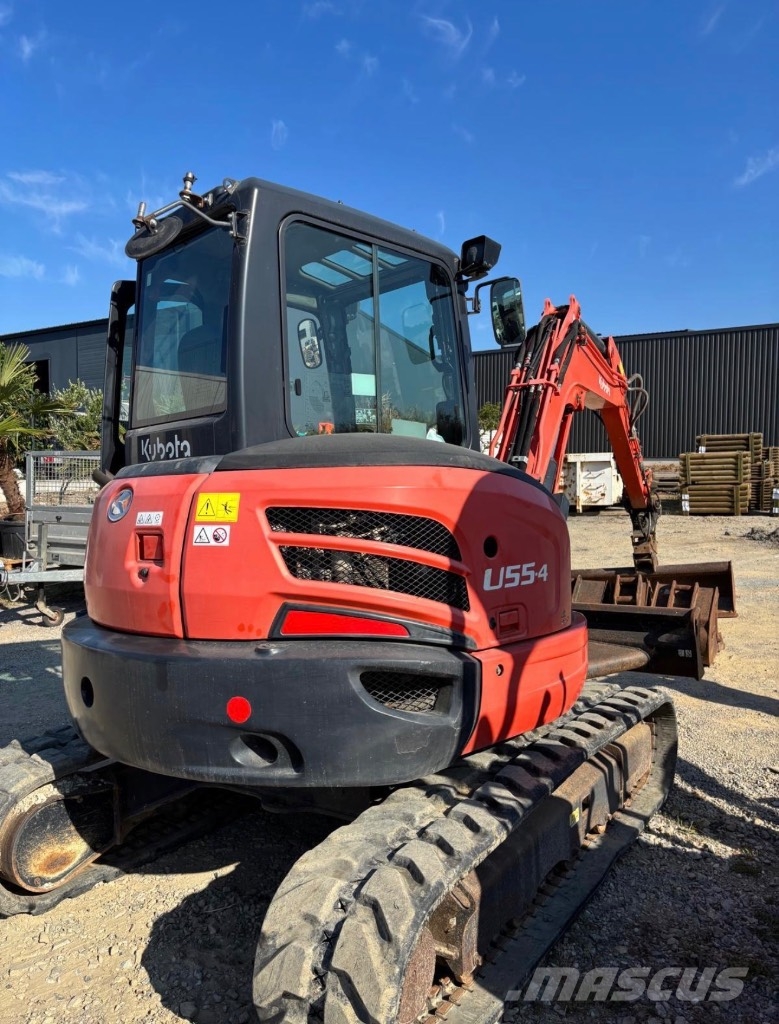 Kubota U 55-4 Miniekskavaatorid < 7 t