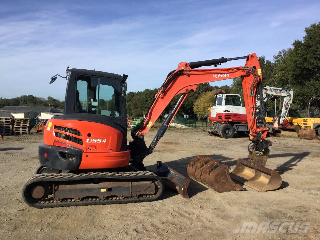 Kubota U 55-4 Mini kotrók < 7t