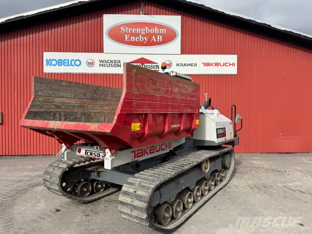 Takeuchi TCR 50 Raupendumper