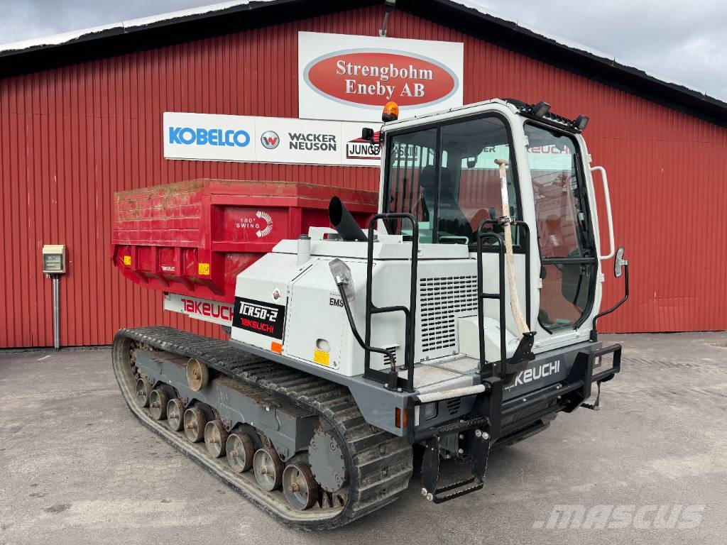 Takeuchi TCR 50 Raupendumper