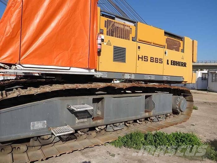 Liebherr HS885HD + BAUER CUTTER - 52 METERS Kiti kranai