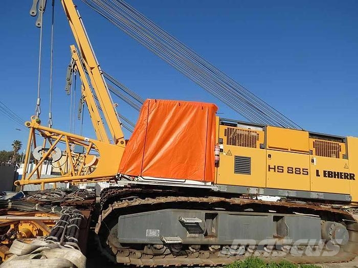 Liebherr HS885HD + BAUER CUTTER - 52 METERS Kiti kranai