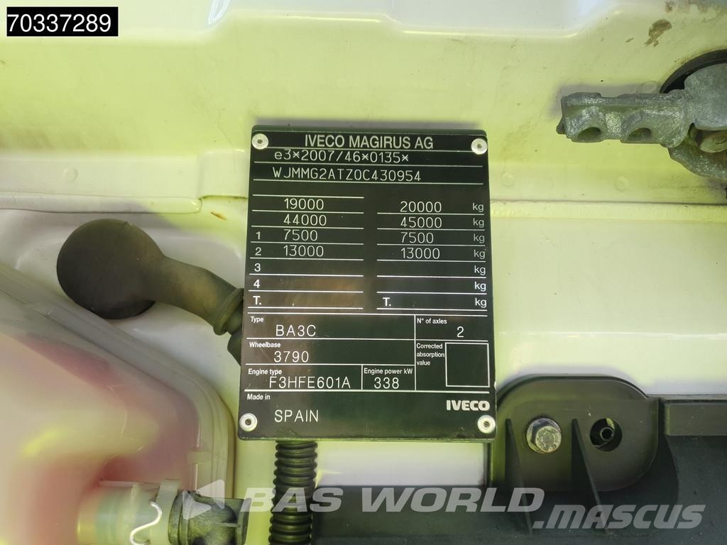 Iveco S-Way 460 S-Way 4X2 LNG! Retarder 2xTanks ACC Stan Nyergesvontatók