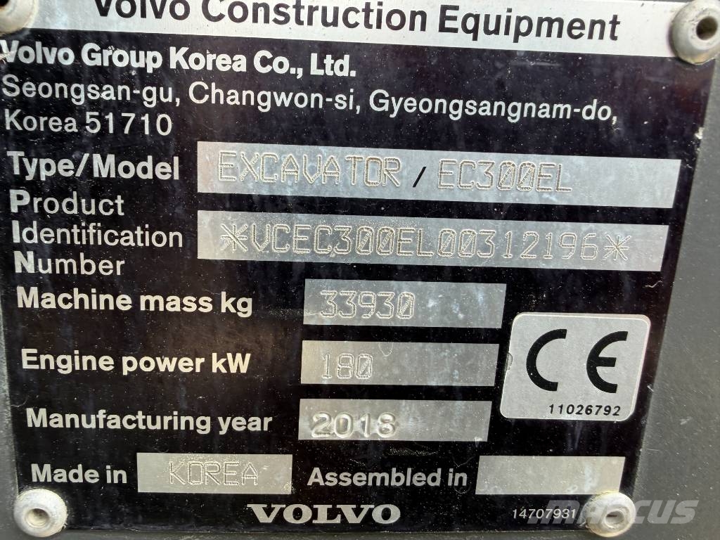 Volvo EC 300 EL Гусеничные экскаваторы