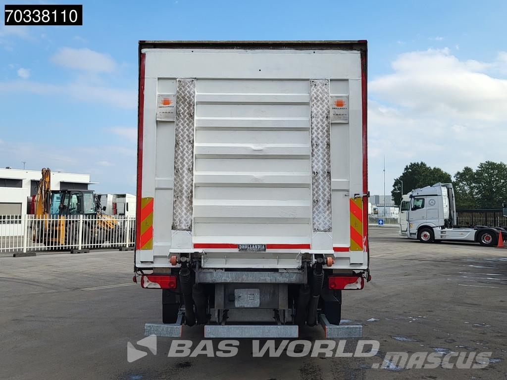 Scania P320 P 6X2 3000kg Ladebordwand Lift+steering axle Bakwagens met gesloten opbouw