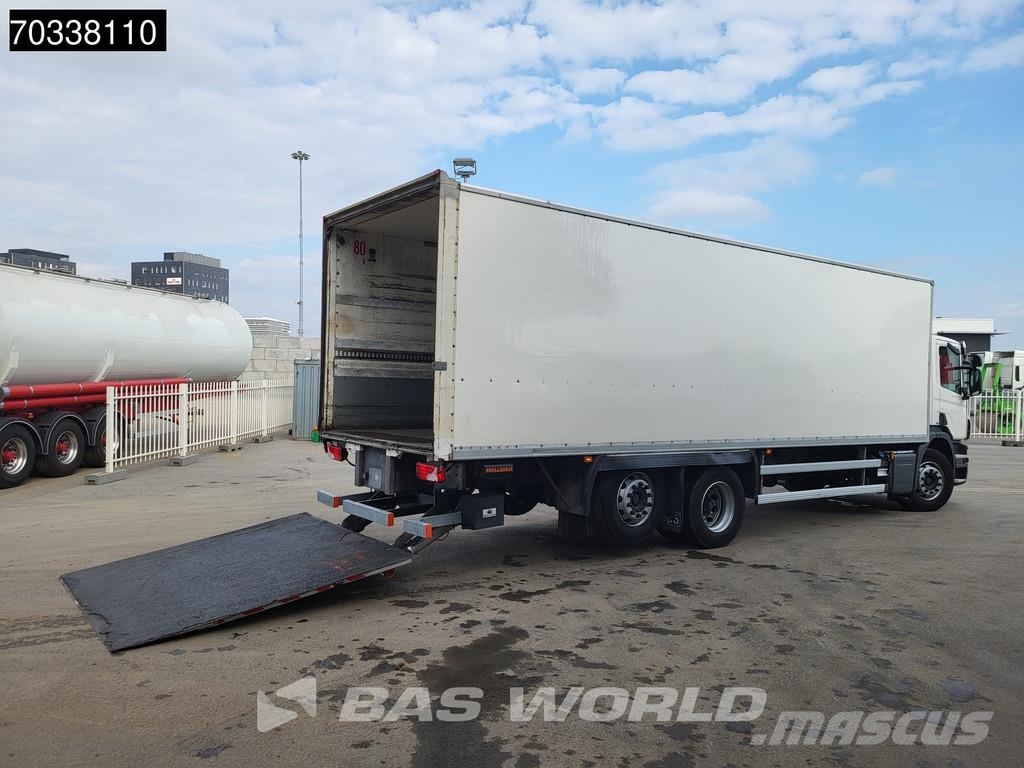 Scania P320 P 6X2 3000kg Ladebordwand Lift+steering axle Bakwagens met gesloten opbouw