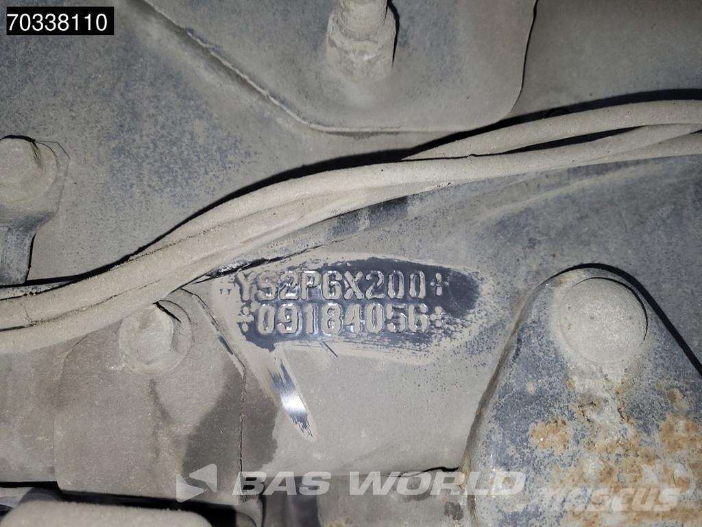Scania P320 P 6X2 3000kg Ladebordwand Lift+steering axle Bakwagens met gesloten opbouw