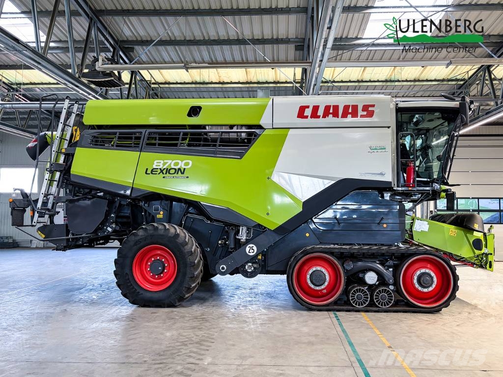 CLAAS Lexion 8700TT (6 sez) z hederem Vario 1230 (5 sez) Combine harvesters