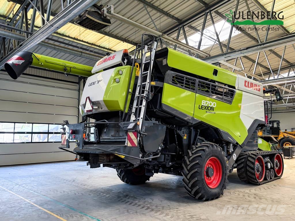 CLAAS Lexion 8700TT (6 sez) z hederem Vario 1230 (5 sez) Combine harvesters