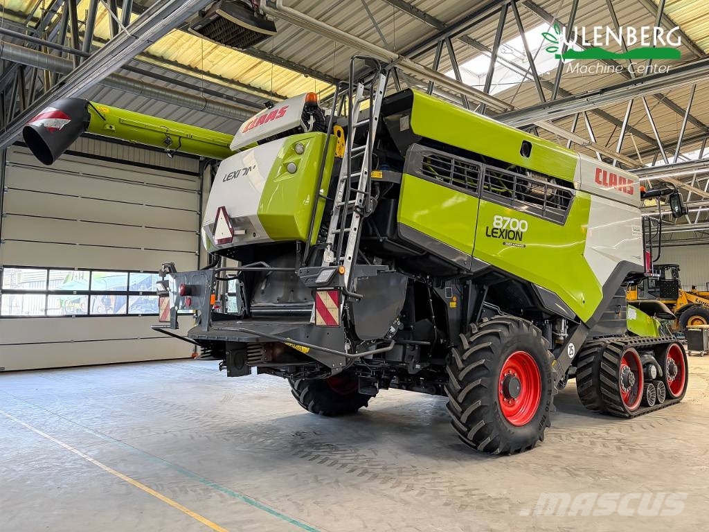 CLAAS Lexion 8700TT (6 sez) z hederem Vario 1230 (5 sez) Combine harvesters