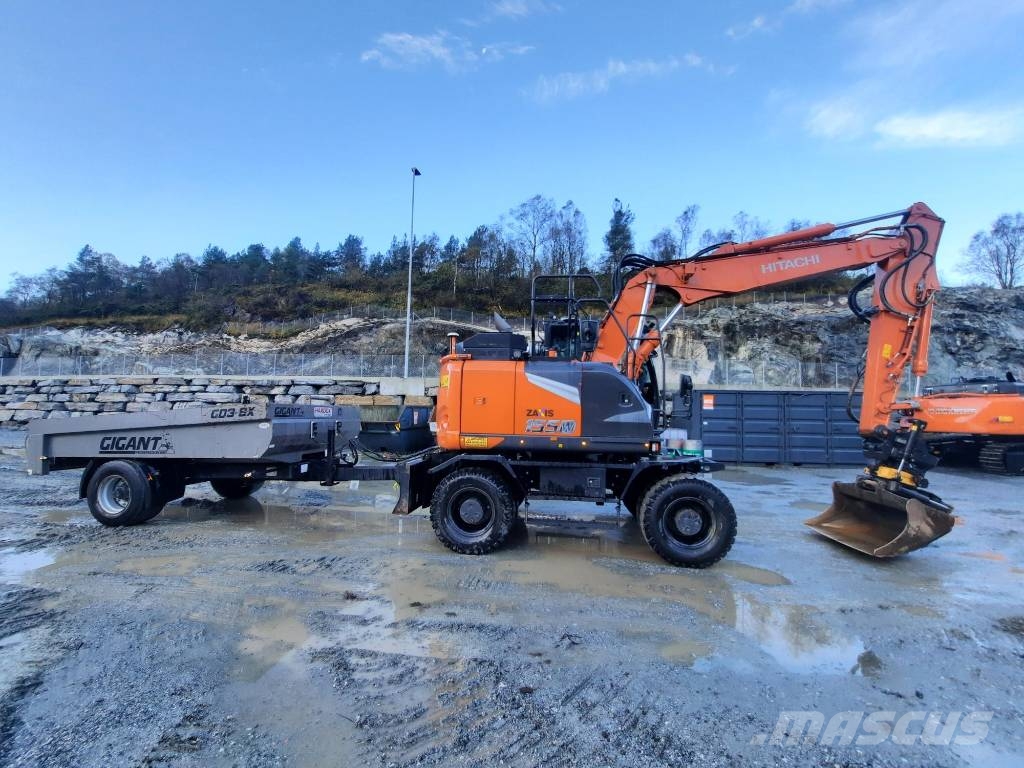 Hitachi ZX155WT-7 Hjulgravere