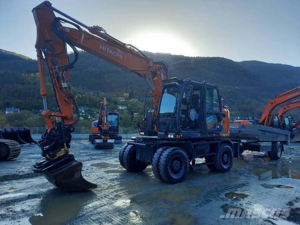 Hitachi ZX155WT-7 Hjulgravere