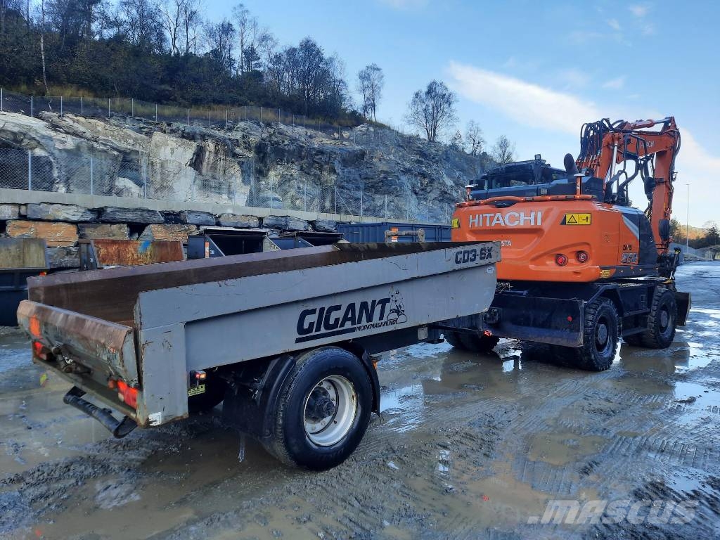 Hitachi ZX155WT-7 Hjulgravere