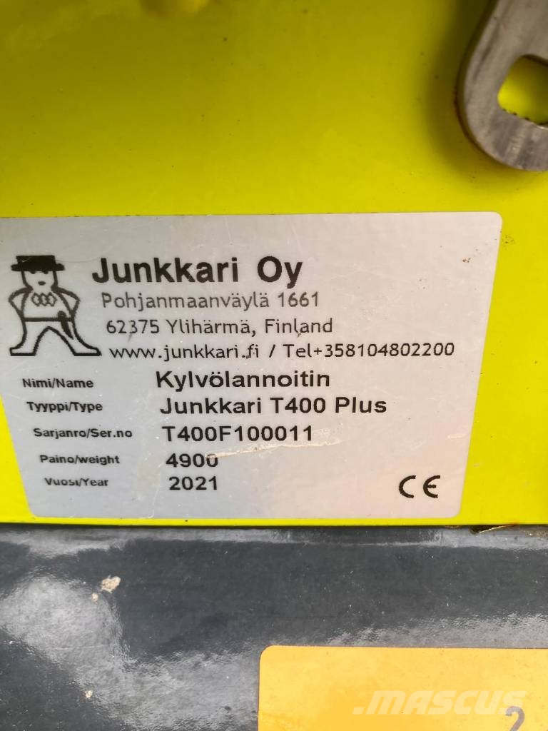 Junkkari T400 Plus Isobus Perfuradoras combinadas