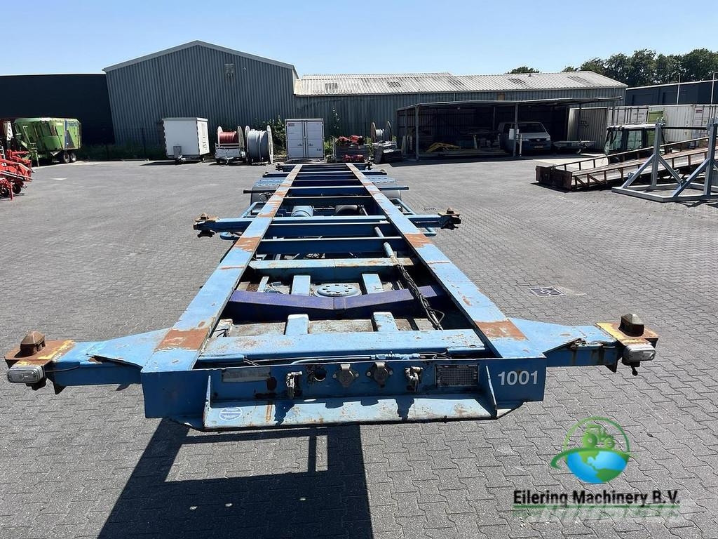 Schmitz Cargobull Cargobull, Fruehauf container chassis, LAG tipper Sin carrozar