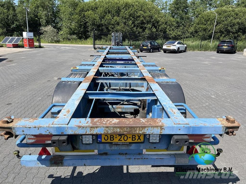 Schmitz Cargobull Cargobull, Fruehauf container chassis, LAG tipper Sin carrozar