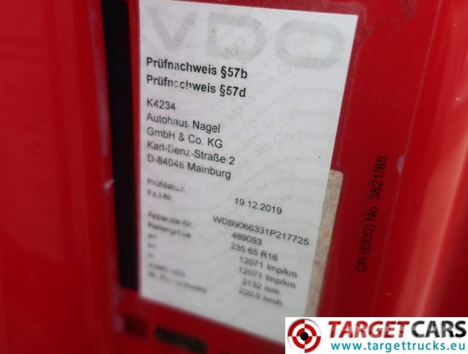 Mercedes-Benz 319CDI Sprinter L2H2 190HP Euro6 Trailer Hook 3.5T Lieferwagen