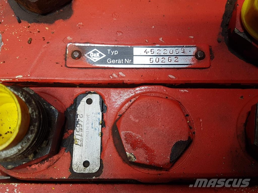 O&K L15B-4522059-Valve/Ventile/Ventiel Hydrauliikka