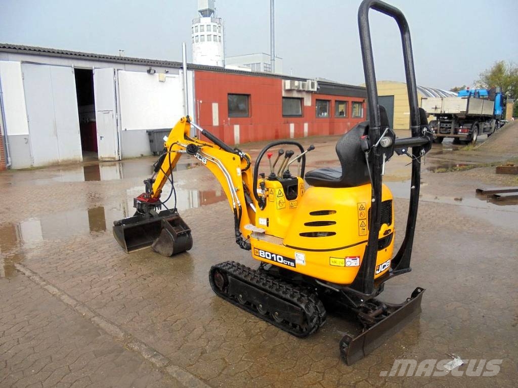 JCB 8010 CTS Mini ekskavatörler, 7 tona dek