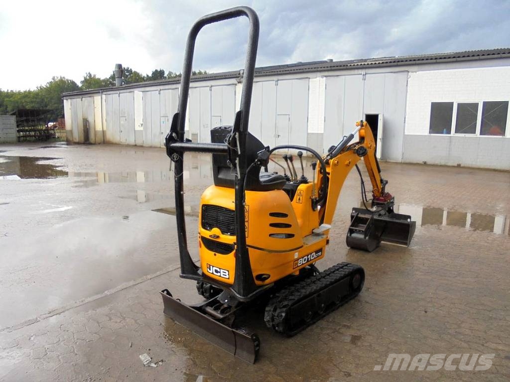 JCB 8010 CTS Mini ekskavatörler, 7 tona dek