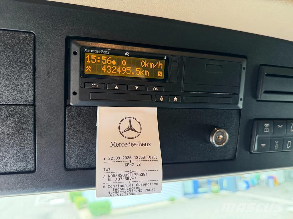 Mercedes-Benz Actros 1824 4x2 BDF Chassis Euro 6 *432 Tkm* Full Razstavljivi tovornjaki z žičnimi dvigali