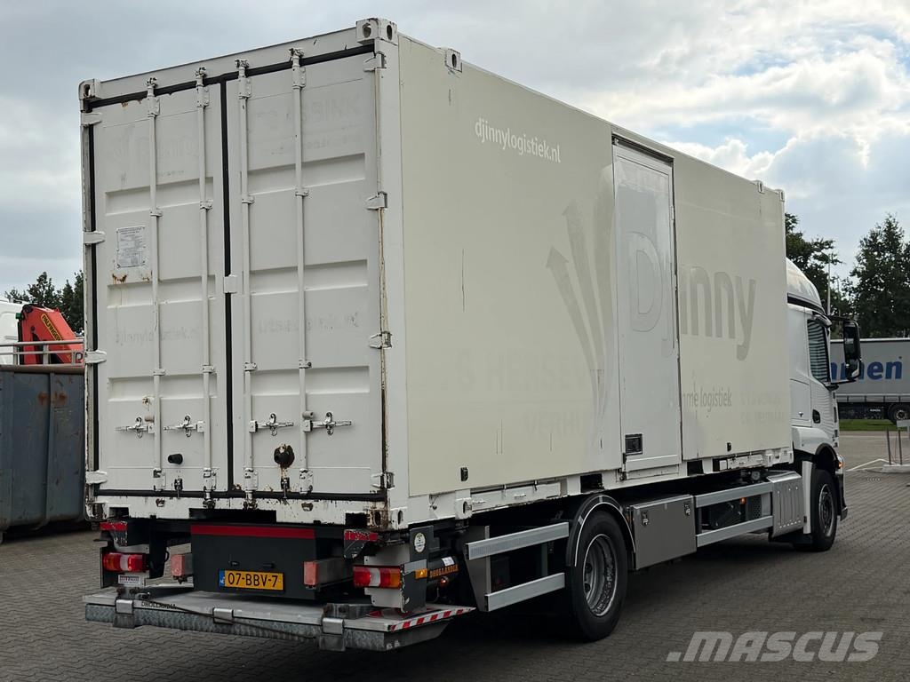 Mercedes-Benz Actros 1824 4x2 BDF Chassis Euro 6 *432 Tkm* Full Razstavljivi tovornjaki z žičnimi dvigali
