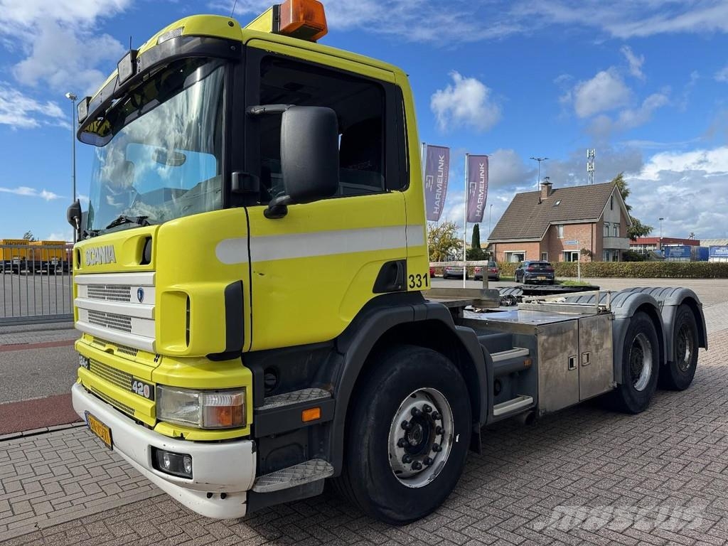 Scania P124 420, CA 6x4 NZ, Full Steel, Hubreduction, Ret Sattelzugmaschinen