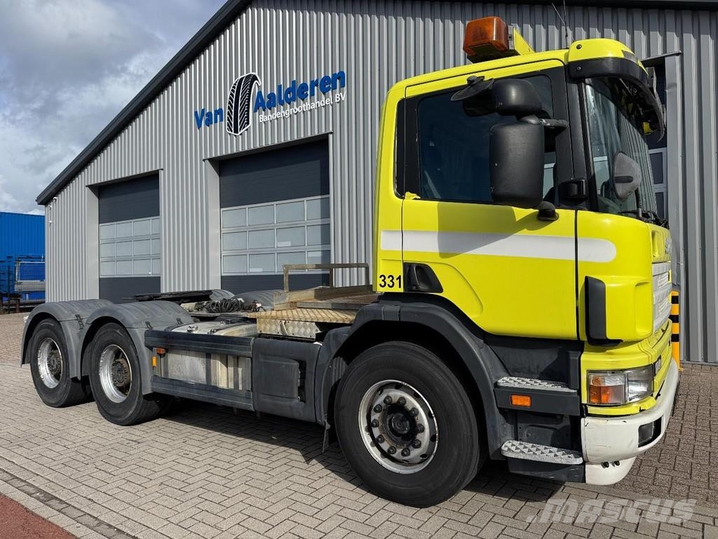 Scania P124 420, CA 6x4 NZ, Full Steel, Hubreduction, Ret Sattelzugmaschinen