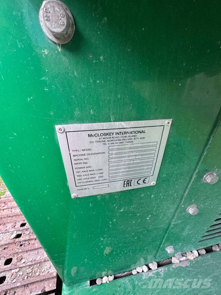 McCloskey TS4065 سيور نقالة