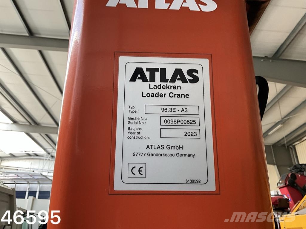 Mercedes-Benz Atego 1524 Euro 6 Atlas 10 Tonmeter laadkraan Just Kipper