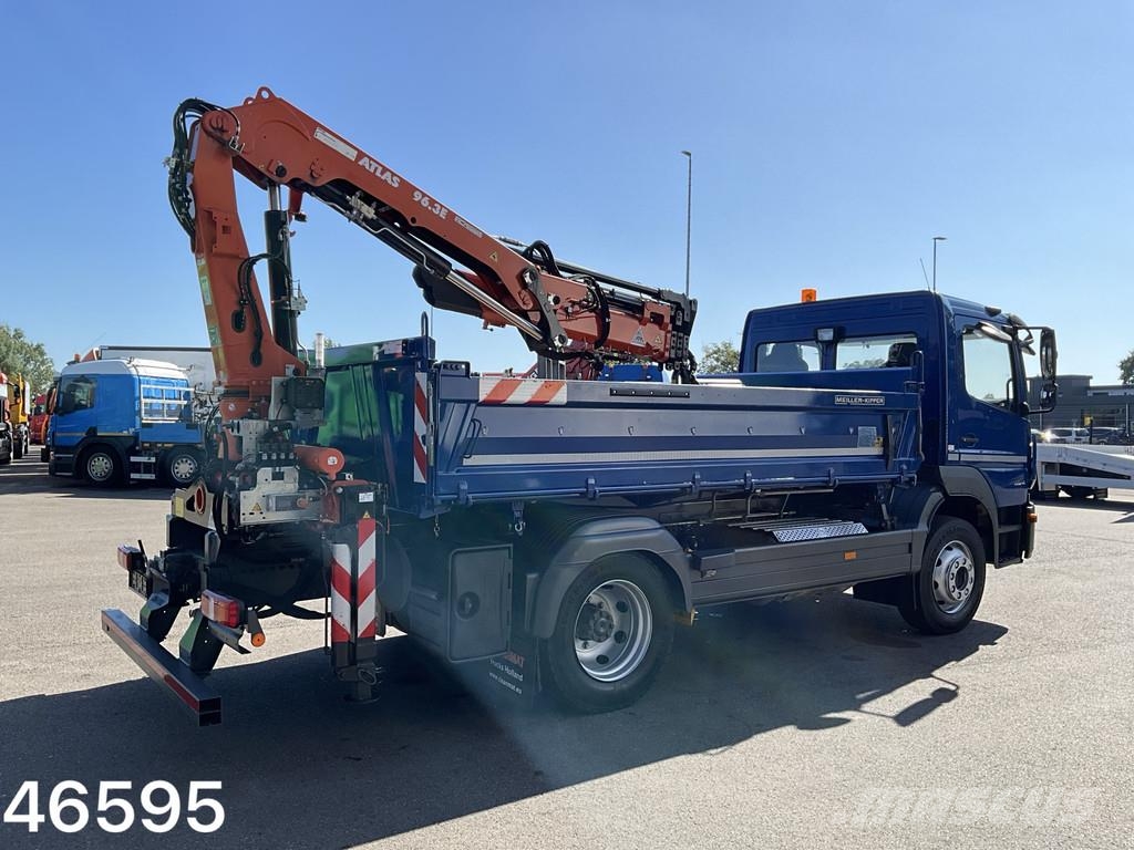 Mercedes-Benz Atego 1524 Euro 6 Atlas 10 Tonmeter laadkraan Just Kipper