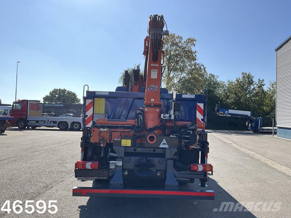 Mercedes-Benz Atego 1524 Euro 6 Atlas 10 Tonmeter laadkraan Just Kipper