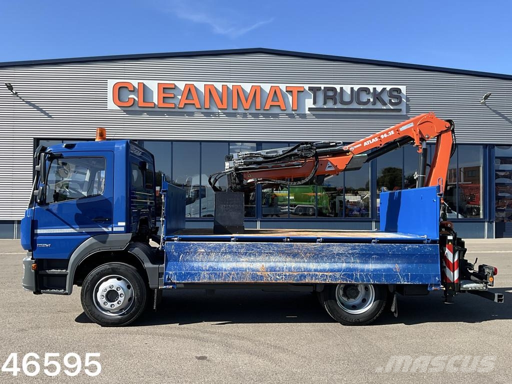 Mercedes-Benz Atego 1524 Euro 6 Atlas 10 Tonmeter laadkraan Just Kipper