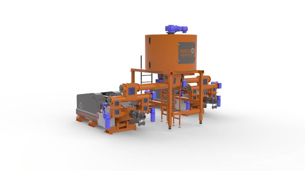 Sawdust and Straw Briquetting Mechanical Press BT-070-800Max - Briquetting Technology 임업 장비 - 기타