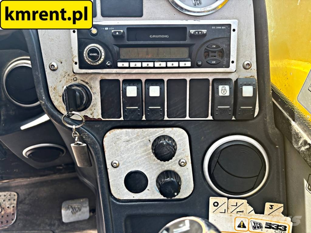 JCB 533-105 ŁADOWARKA TELESKOPOWA 2005R | JCB 535-95, مناولات متداخلة