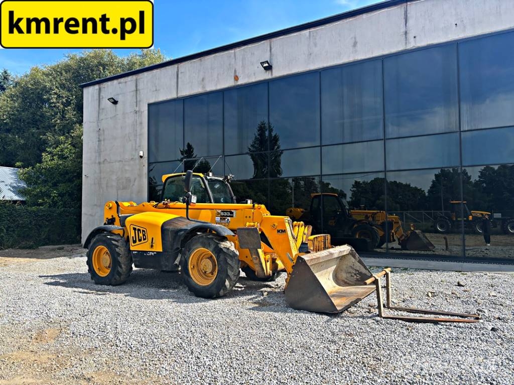 JCB 533-105 ŁADOWARKA TELESKOPOWA 2005R | JCB 535-95, مناولات متداخلة