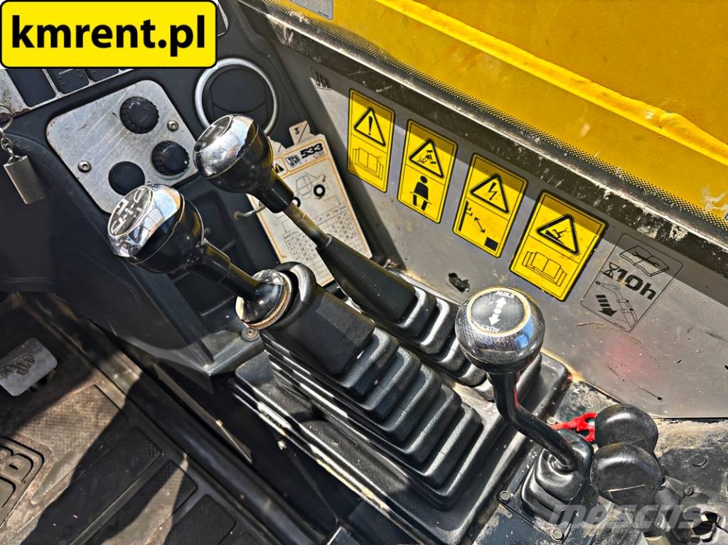 JCB 533-105 ŁADOWARKA TELESKOPOWA 2005R | JCB 535-95, مناولات متداخلة