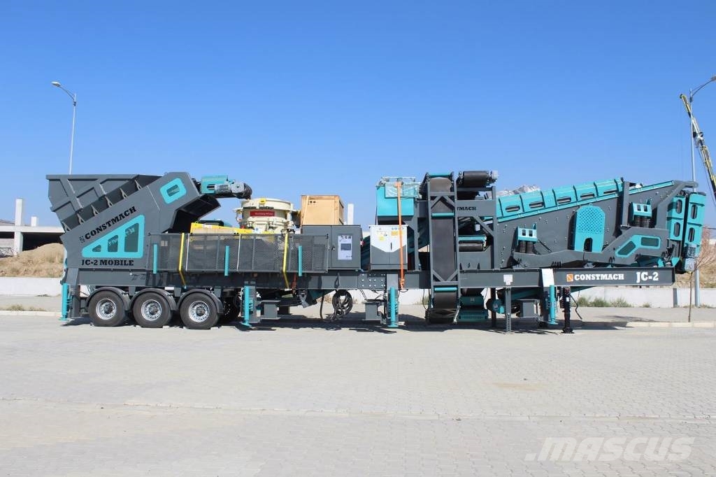 Constmach 120-150 TPH Mobile Jaw Crusher Plant Concasoare mobile