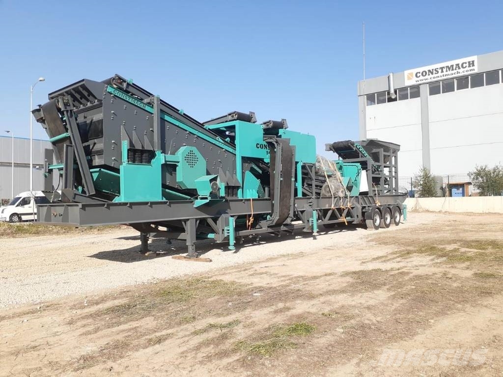 Constmach 120-150 TPH Mobile Jaw Crusher Plant Concasoare mobile