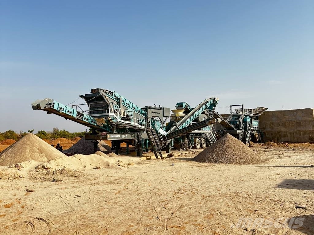 Constmach 120-150 TPH Mobile Jaw Crusher Plant Concasoare mobile