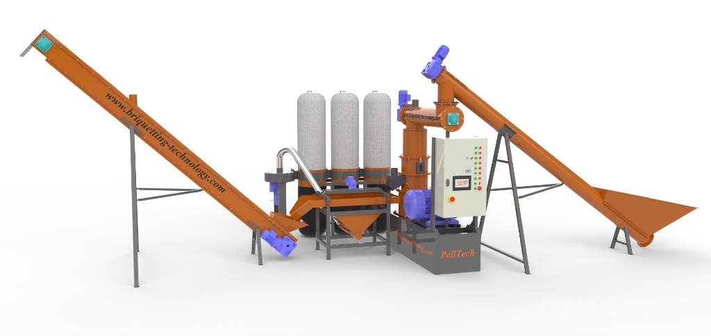 Sawdust and Straw Pelletizing Mini-Complex GFD-0.7 - PellTech 임업 장비 - 기타