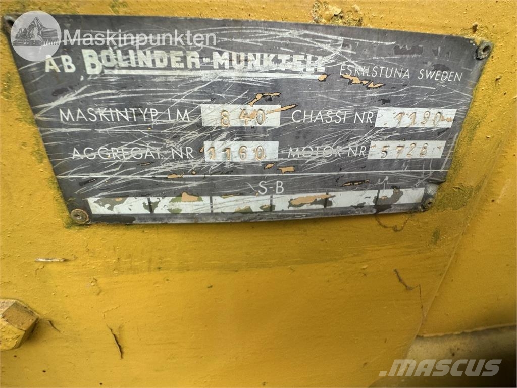 Volvo BM TM 840 Колесни товарачи
