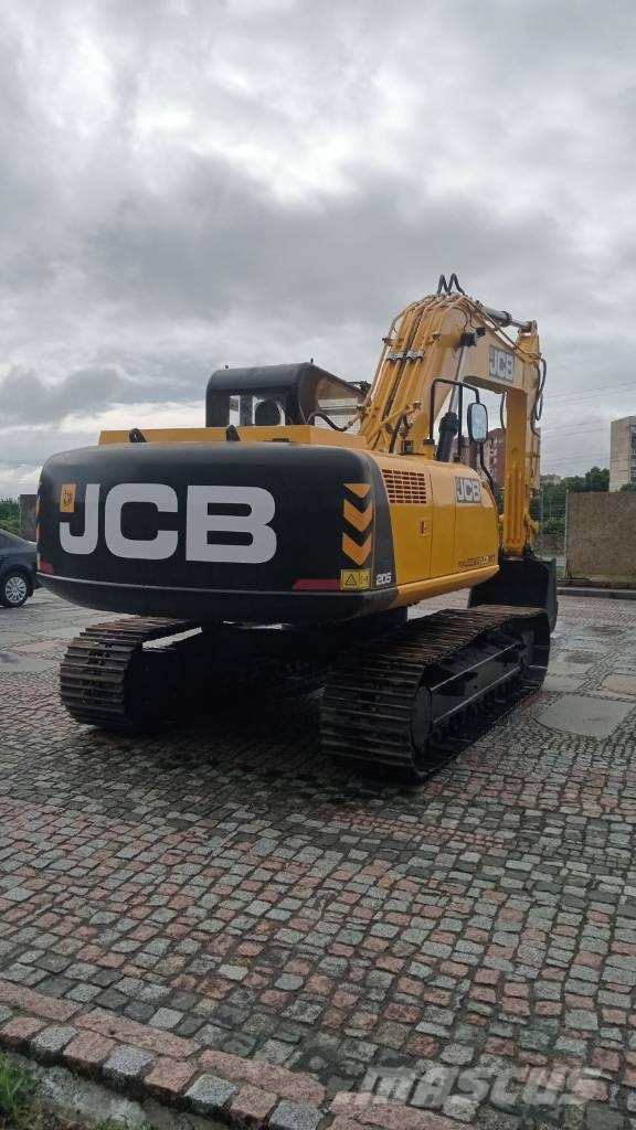 JCB 205, 210 Rupsgraafmachines
