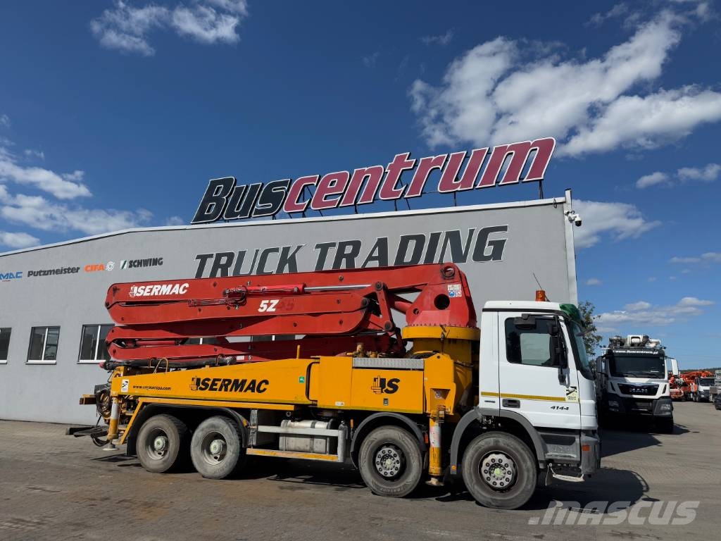 Mercedes-Benz Actros 4144 Sermac 41 m 5Z41 / Euro 5 Betonpomptrucks