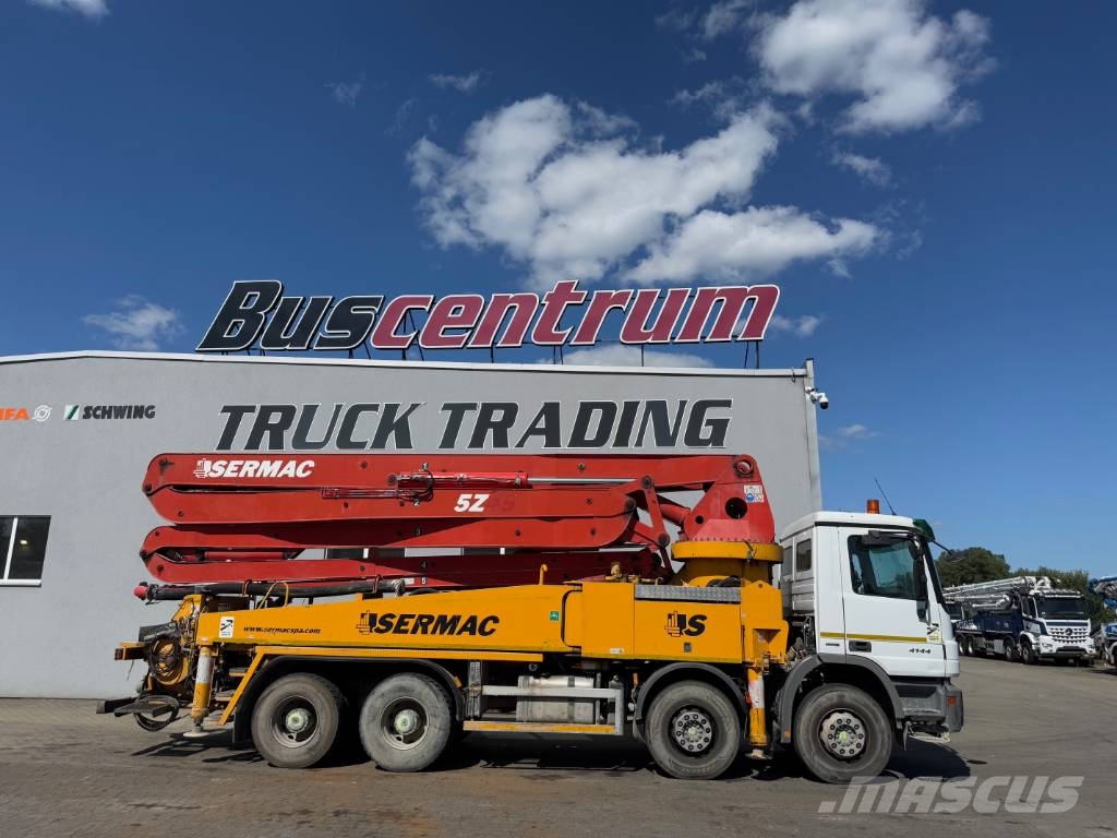 Mercedes-Benz Actros 4144 Sermac 41 m 5Z41 / Euro 5 Betonpomptrucks