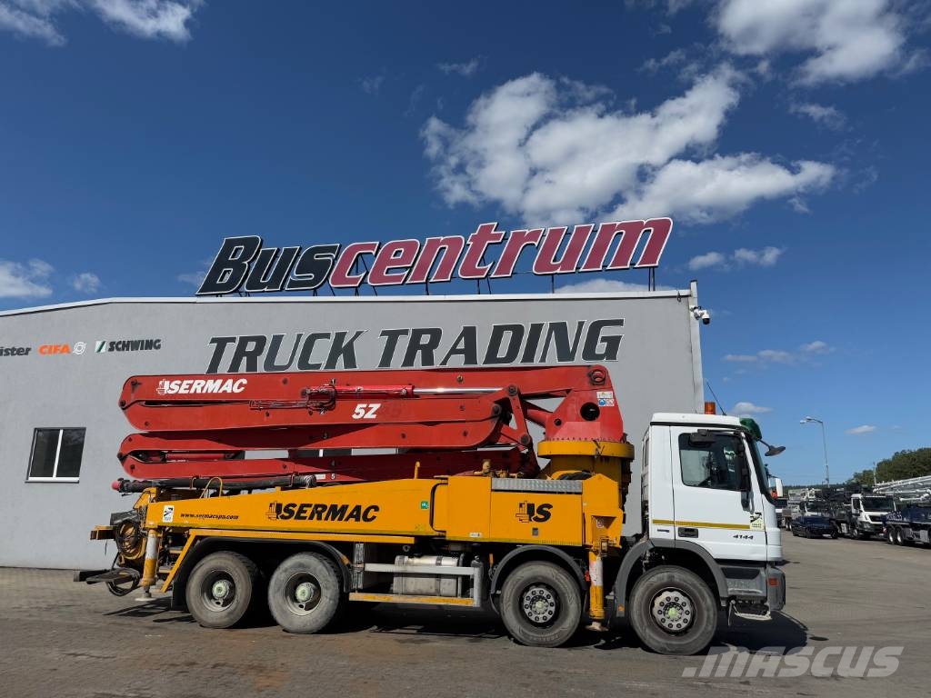 Mercedes-Benz Actros 4144 Sermac 41 m 5Z41 / Euro 5 Betonpomptrucks