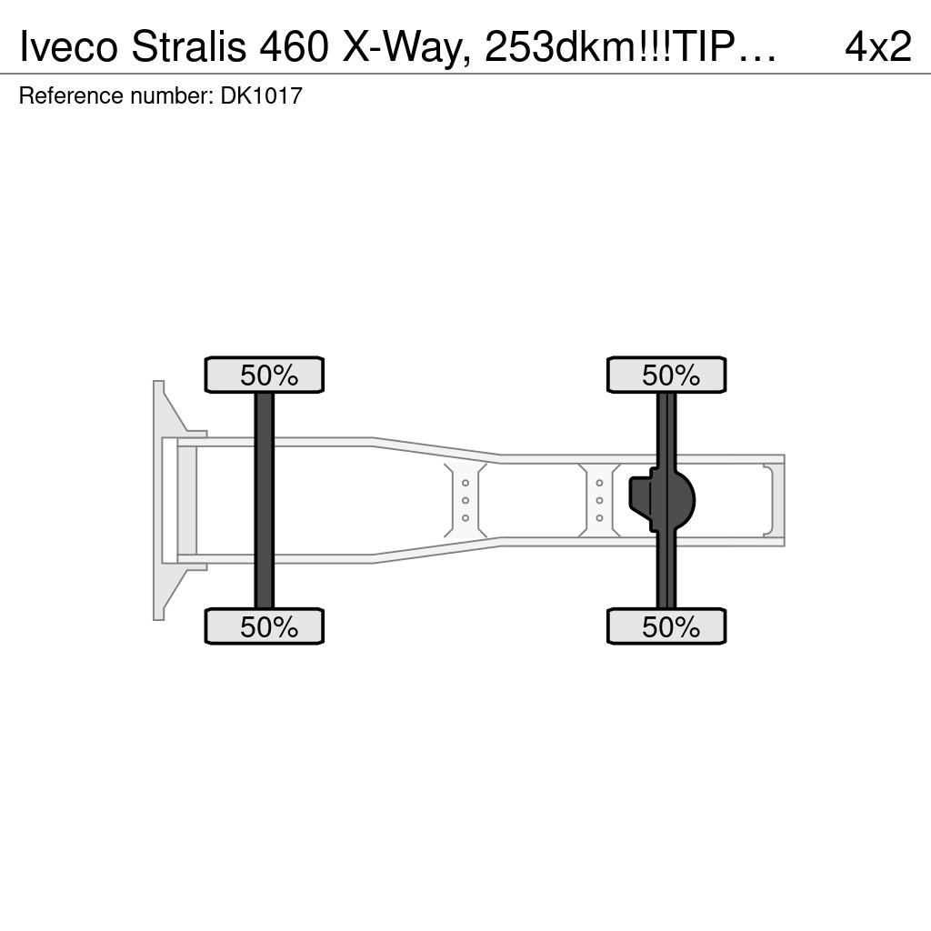 Iveco Stralis 460 X-Way, 253dkm!!!TIPPERHYDRAULIK!! Motrici e Trattori Stradali